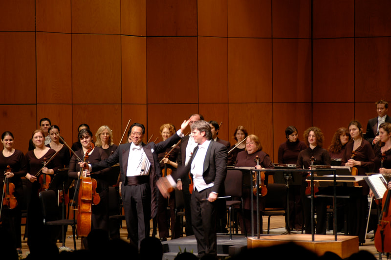 Timothy Muffitt with Yo Yo Ma and the Baton Rouge Symphony Orchestra